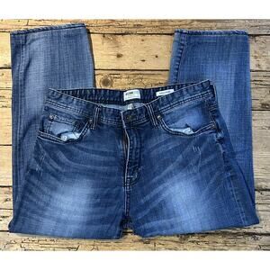 William Rast Mens hixon straight denim mens size 34/25